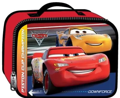 NEW! DISNEY PIXAR CARS Lightning McQueen Insulated Lunch Kit FREE SHIPPING!!! • $12