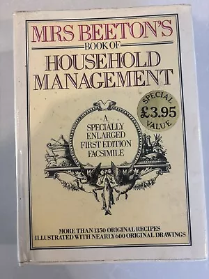 Mrs. Beeton's Book Of Household Management Isabella Beeton 1985 Hardcover Good • $15.98