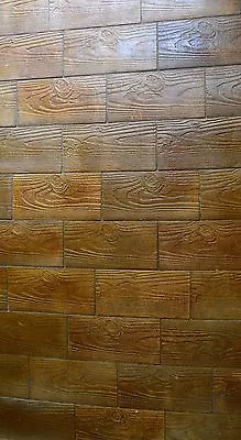 Concrete Mold Wood Patio Stone Bricks Pavers Tiles Garden Decor Set 4 Pcs S22  • $42.90
