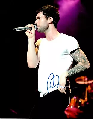 Adam Levine Signed Maroon 5 Singer In Concert 11x14 Inch Photo + RDM COA • $129.99