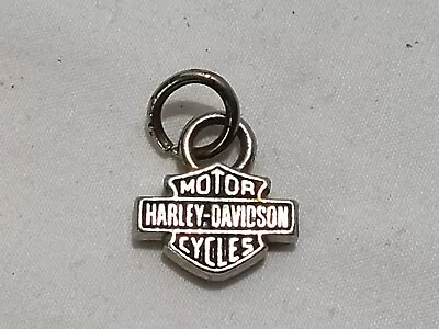 Harley-Davidson Pendant Charm Sterling Silver Motorcycle Bike Biker Necklace • $16.99