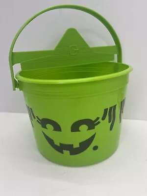 Halloween McGoblin Green Witch McDonalds Happy Meal Boo Bucket Candy Pail • $8
