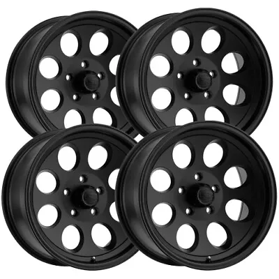 (Set Of 4) Ion 171 17x9 5x5.5  +0mm Matte Black Wheels Rims 17  Inch • $543.96