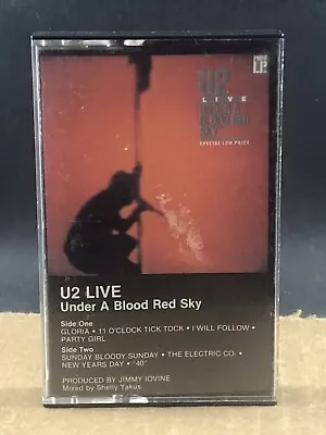U2 Live Under A Blood Red Sky CASSETTE MULTIPLES SHIP FREE • $2