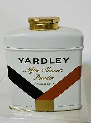 Vintage Yardley After Shower Powder Men's Deodorant Powder 5 Oz Unused • $24.99