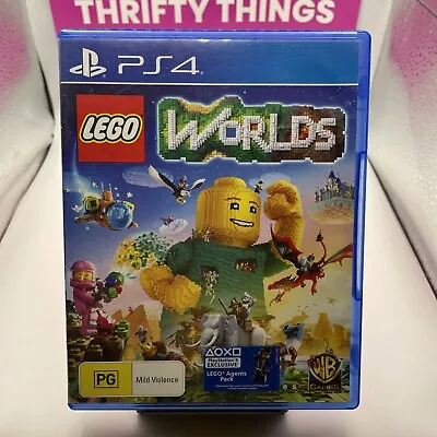 🇦🇺 PS4 Game Playstation 4 - LEGO Worlds - AUS PAL Platformer Warner Bros VGC • $21.99