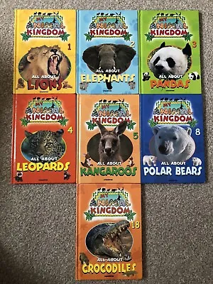 My Animal Kingdom Books X7 DeAgostini • £12