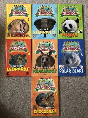 My Animal Kingdom Books X7 DeAgostini • £12