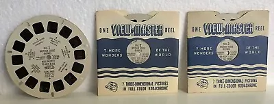 3 Vintage Sawyer’s Viewmaster Reels Mother Goose Rhymes 1-3 View-master • $9.99