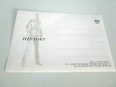 Michael Jackson Promo Original HIStory French Epic Sticker Card Unused • $8.79