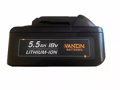 VANON BL1860B 5.5Ah 18V Lithium Battery Compatible With Makita Power Tools • £35