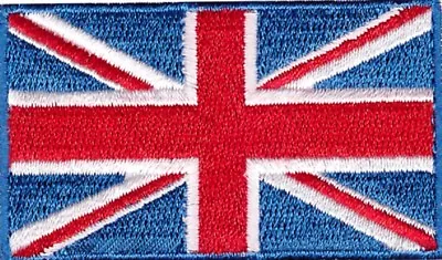 £2.19 • Buy British UK Flag Small Iron On / Sew On Patch Badge 6 X 3.5cm AIRSOFT UNION JACK