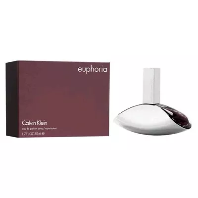 Ck Calvin Klein Euphoria Women 50ml Eau De Parfum Spray Brand New & Sealed • £36.98