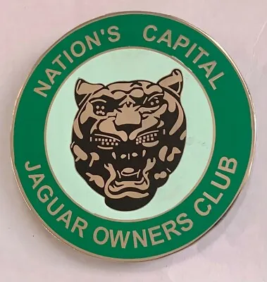 Car Badge- Jaguar Owners Club Badge Emblem Mg Jaguar Triumph Porsche Audi Vw • $45.90