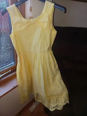 Gorgeous Girls Yellow Dress With Pokets From Yumi Age 13-14 Used Once • £10.95
