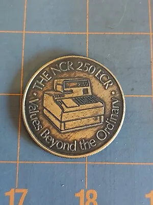 Vintage National Cash Register Promo Token Coin 1972 Mexico City CPC NCR 250 ECR • $39.99