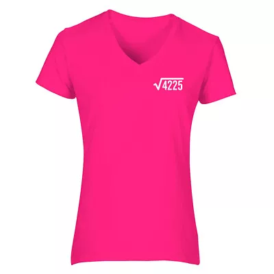 65th Birthday Gift Tshirt Present Gift Idea For Her Ladies T Shirt 65 Tee Shirt • £14.95