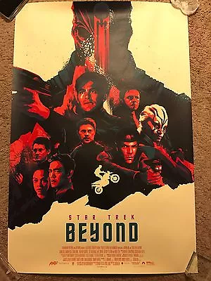 Star Trek Beyond Movie Art Print Poster Mondo Spock Kirk Uhura Bones Matt Taylor • $169.99