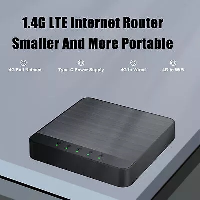 4G LTE Internet WIFI Router Modem Hotspot Wireless 300Mbps High-Speed SIM Slot • $58.43