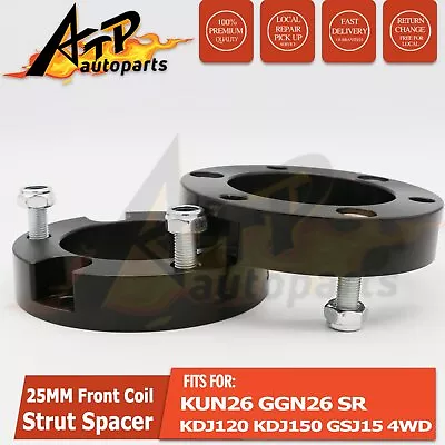 For Hilux 05-21 N70 N80 25mm Front Coil Strut Shock Spacers Suspension Lift Kit • $59