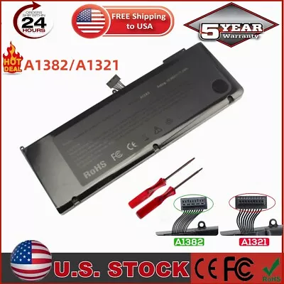 A1382 A1321 Battery For MacBook Pro 15  A1286 Early Late 2011 Mid 2012 2009 2010 • $25.49