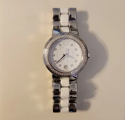 Ladies White Diamond Cerena Movado | Olivia Pope Watch | From Scandal  • $625