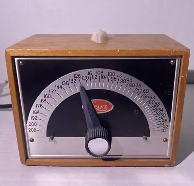 Vintage Metronome Franz Electric Model LM-FB-5 Solid Walnut Tested Works • $52.78