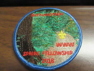 Shenandoah 258 2018 Spring Fellowship Patch     BT • $6.95