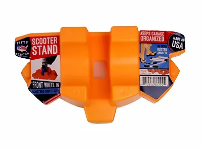 Scooter Stand 50 Strong Orange Interlocking Wall / Floor Mount Made In USA NEW • $6.99