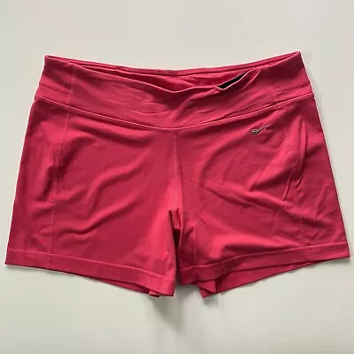 Nike Dri-Fit 4  Training Shorts Womens XL Pink Stretch Athletic Gym Volleyball • $11.90