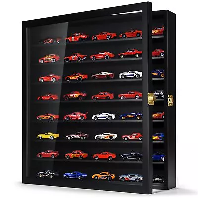 Model Car Display Case 1/64 Scale Diecast Wall-Mounted For Mini Toys And Small • $56.68