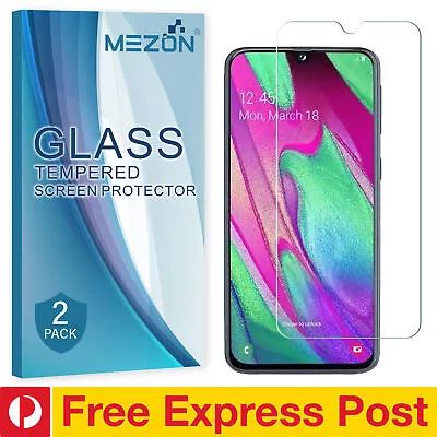 [2 Pack] Samsung Galaxy A90 5G Tempered Glass Premium Screen Protector By MEZON • $23.99