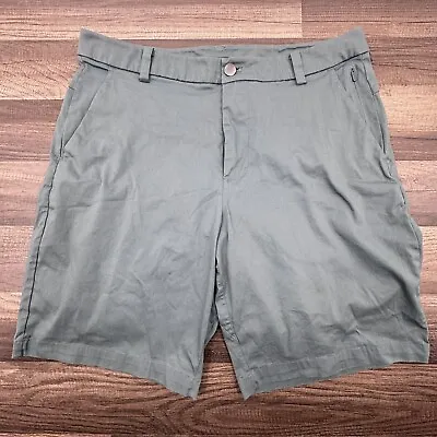 Lululemon Blue Commission Short Classic Shorts Size 32 Athletic Golf EUC • $34.98