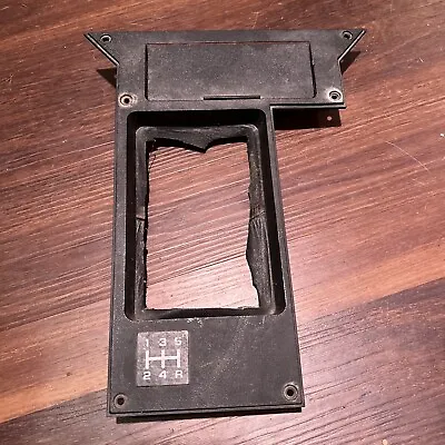 1982-92 Camaro Console Manual Standard Shifter Plate Boot T-5 + Ashtray  Gm Oem • $52.51