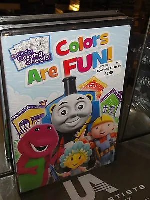 Color Are Fun! (DVD) Barney Kipper Fireman Sam Thomas & Friends Bob Builder • $19.98