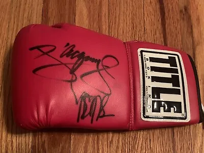 Manny Pacquiao Joshua Clottey Dual Signed Glove 2010 Autograph JSA COA • $249.99