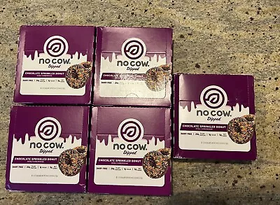 Lot Of 60- No Cow Protein Bars Dipped Chocolate Donut - Vegan (SEE DETAILS!) • $67.50