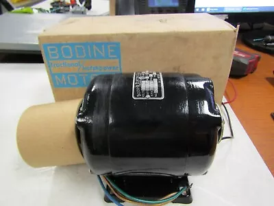 👀 New Bodine 1/20 Hp Electric Ac Motor 1725 Rpm 3Ø 220/440v 249qh Type Npp-34 • $89.99