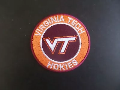 Virginia Tech Hokies Ncaa College Iron On Embroidered Patch 3  X  3 • $4.25