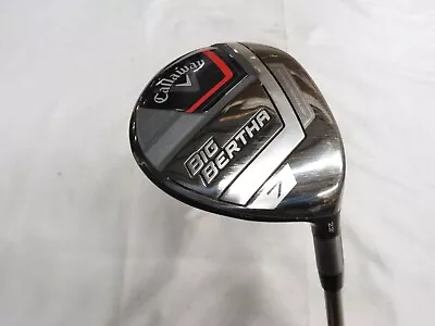 Used RH Callaway Big Bertha '23 22* 7 Fairway Wood RCH 55 Shaft Regular R Flex • $67.99