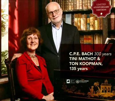 Tini Mathot/ton Koopman C.p.e. Bach: 300 Years New Cd • $33.88
