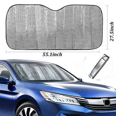 Foldable Auto Car Windshield Sun Shade Shield Cover Visor UV Block  Protector • $9.50