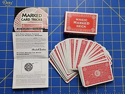 Marshall Brodien Magic Marked Deck Of Playing Cards With Instructions Complete! • $9.99