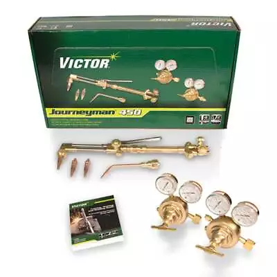 Victor 0384-0808 Journeyman 450 Acetylene Torch Outfit With Classic Regulator • $686.99