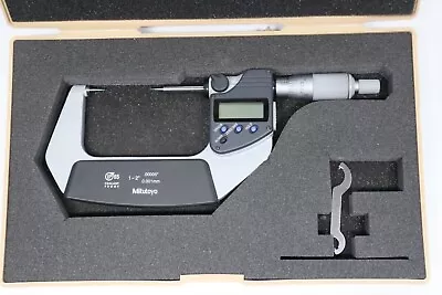 Mitutoyo 342-352 Digital Point Micrometer 1-2  .00005  0.001 Coolant Proof Japan • $165