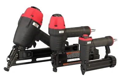 3PLUS HCBFN3SP Pneumatic Angle Finish Nailer/Narrow Crown Stapler&Pinner Combo • $66.88