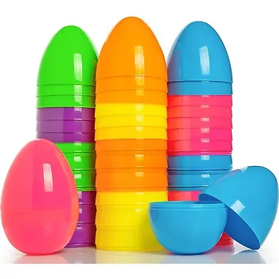 Plastic Filler Eggs Easter Egg Hunt Hollow Childrens Gift Game • £4.31
