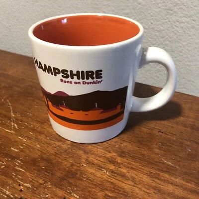 $15 • Buy Dunkin Donuts Coffee Mug New Hampshire Runs On Dunkin LOCATIONS Series