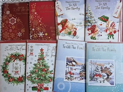 Christmas Cards - To All The Family (standard Post) • £1