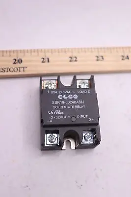 El.Co Solid State Relay With LED 80A SPST SSR19-80240ASN • $14.76